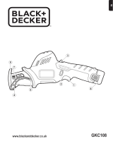 Black & Decker GKC108 User manual