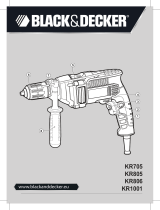 Black & Decker KR1001 User manual