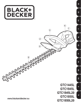 Black and Decker GTC1850L Owner's manual