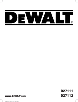 DeWalt D27112 User manual