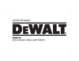 DeWalt DW083 User manual