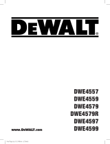 DeWalt DWE4597 User manual