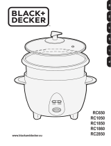 BLACK+DECKER RC650 User manual