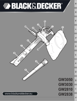 BLACK+DECKER GW2838 Owner's manual