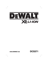 DeWalt DCS371 User manual