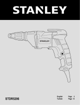 Stanley STDR5206 User manual