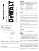 DeWalt DW0822 User manual