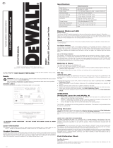 DeWalt DW0811 User manual