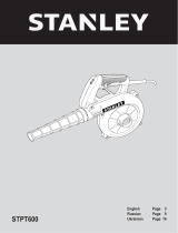 Stanley STPT600 User manual