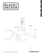 Black & Decker PRMP1000 User manual