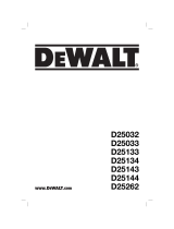 DeWalt D25144 User manual