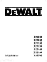 DeWalt D25133 Owner's manual