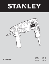 Stanley STHR263K User manual