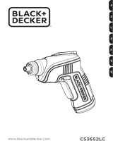 BLACK+DECKER CS3652LC User manual
