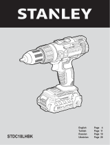 Stanley STDC18LHBK User manual