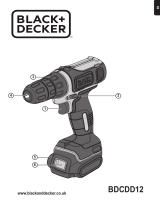 BLACK+DECKER BDCDD12 User manual