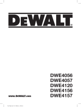 DeWalt DWE4056 Owner's manual