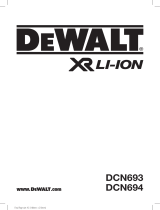 DeWalt DCN693 User manual