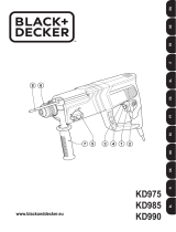 BLACK DECKER KD985 Owner's manual