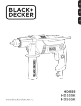 Black & Decker HD555 User manual