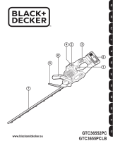 Black and Decker GTC36552PC Heckenschere Owner's manual