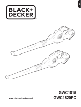 BLACK+DECKER GWC1815 User manual