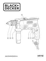 BLACK+DECKER KR750K-FR Owner's manual