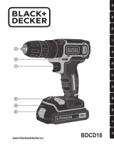 BLACK+DECKER BDCD18 Owner's manual