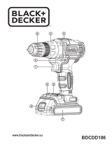 BLACK+DECKER BDCDD186 User manual