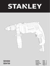 Stanley SDH600 User manual