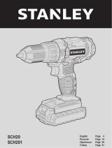 Stanley SCH20 User manual