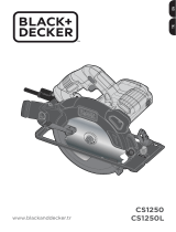 BLACK+DECKER CS1250L User manual