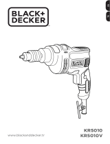 BLACK+DECKER KR5010V User manual