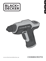 Black & Decker CS36BSCROTO User manual