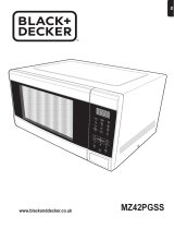 Black & Decker MZ42PGSS User manual
