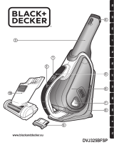 Black & Decker DVJ325BFSP Owner's manual