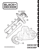 Black & Decker GW3031BP-QS Aspirateur User manual