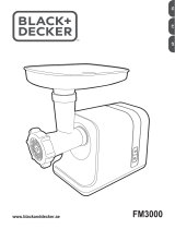 Black & Decker FM3000 User manual
