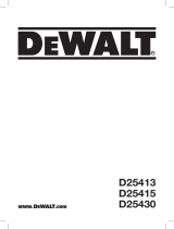 DeWalt D25413K User manual