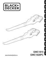 BLACK DECKER GWC1815 Owner's manual