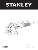 Stanley SGS105 User manual