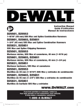DeWalt D25651K User manual
