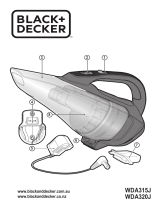 Black & Decker WDA320J User manual