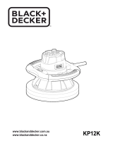 BLACK+DECKER KP12K User manual