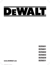 DeWalt D25602K User manual