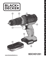 Black & Decker BDCHD12S1 User manual