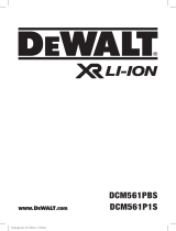 DeWalt DCM561PBS User manual