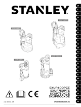 Stanley SXUP750PTE Owner's manual