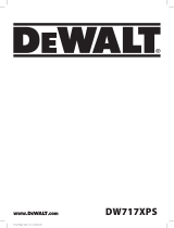DeWalt DW717XPS User manual