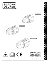 Black & Decker BXGP800XE User manual